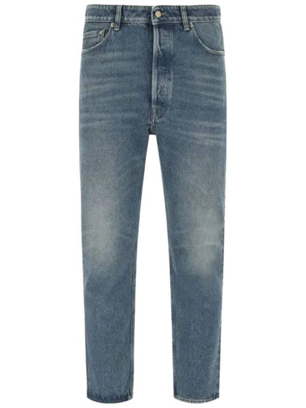 Men's Cotton Straight Jeans Blue - GOLDEN GOOSE - BALAAN 2