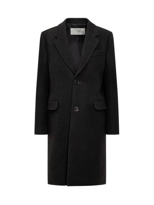 Two Button Single Coat Black - AMI - BALAAN 2