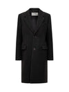 Two Button Single Coat Black - AMI - BALAAN 2