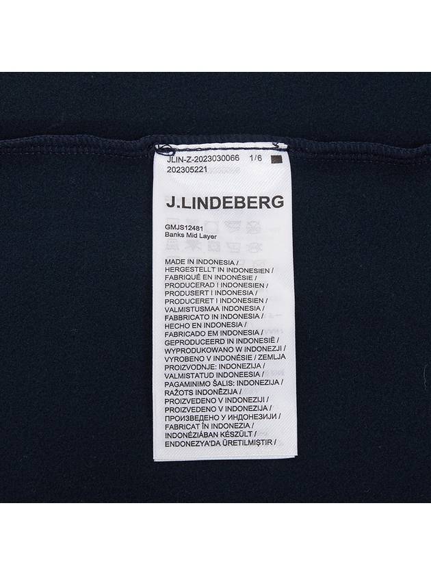 Golf wear mid layer men s long sleeve t shirt GMJS12481 6855 - J.LINDEBERG - BALAAN 10