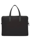 Men's Triangle Logo Briefcase Black - PRADA - BALAAN 4