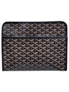 Jouvence GM Toilet Clutch Bag Black - GOYARD - BALAAN.