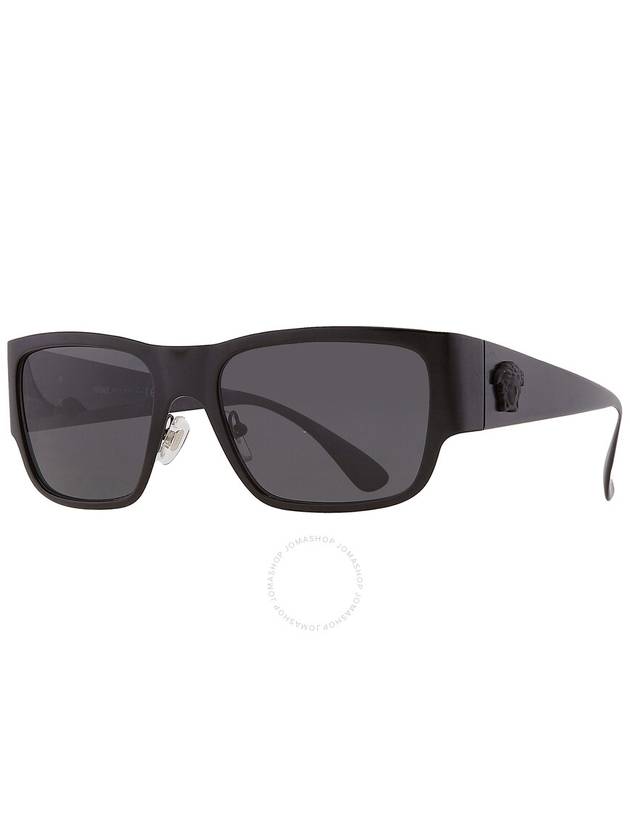 Versace Dark Grey Square Men's Sunglasses VE2262 126187 56 - VERSACE - BALAAN 2