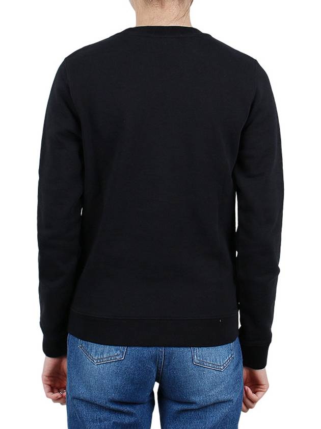 Fox Head Patch Regular Sweatshirt Black - MAISON KITSUNE - BALAAN 5