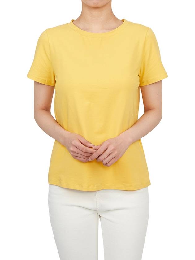 59710331650 MULTIF 019 Women s Crew Neck Short Sleeve T Shirt Straight Fit - MAX MARA - BALAAN 7