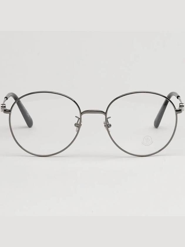 Eyewear Round Metal Eyeglasses Black - MONCLER - BALAAN 4