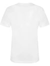 Crystal Logo Short Sleeve T-Shirt White - MONCLER - BALAAN 4