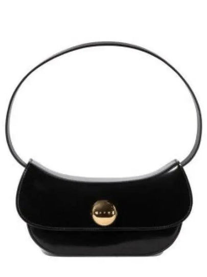 Leather Butterfly Small Shoulder Bag Black - MARNI - BALAAN 2