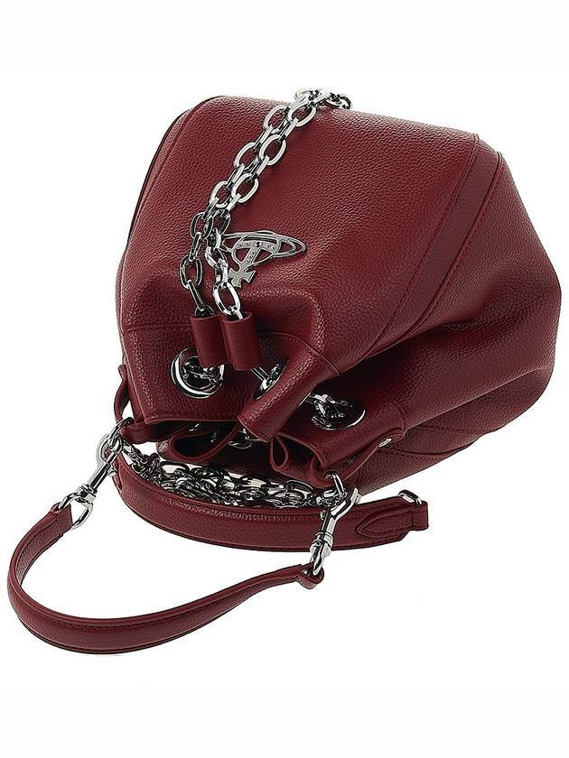 Chrissy Medium Bucket Bag Red - VIVIENNE WESTWOOD - BALAAN 5