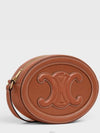 Cuir Triomphe Calfskin Cross Bag Tan - CELINE - BALAAN 5