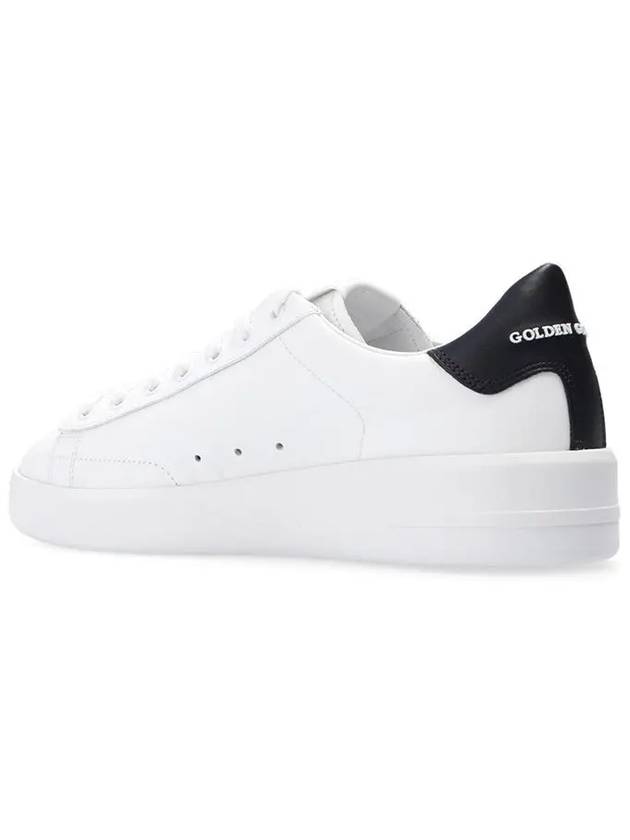 Women's Black Tab Purestar Low Top Sneakers White - GOLDEN GOOSE - BALAAN 3