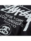 World Tour Long Sleeve TShirt Black 3993713 World Tour LS T Shirt Black - STUSSY - BALAAN 6