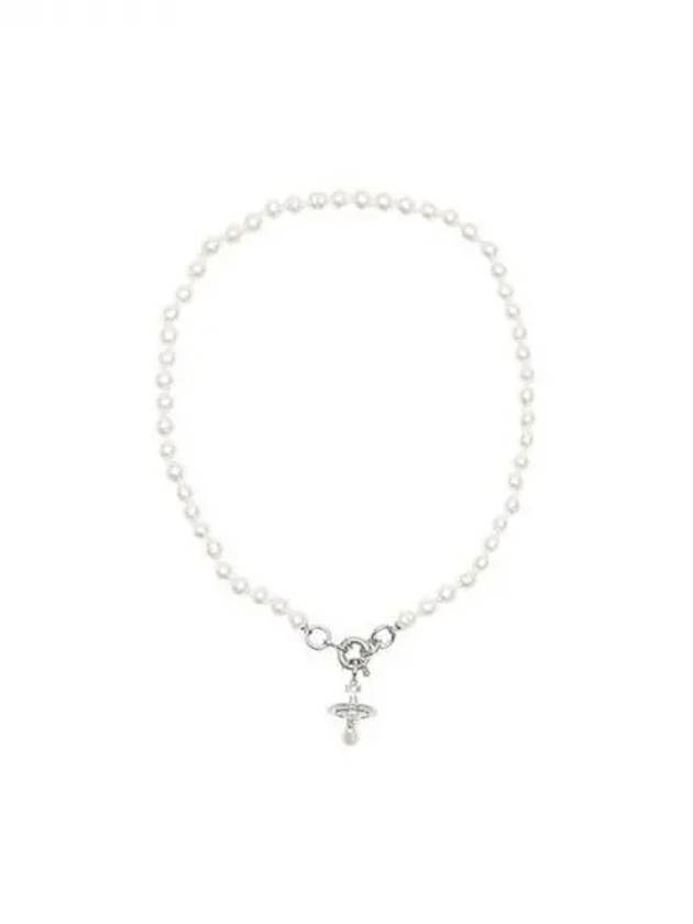 Vivienne Westwood ORB pendant pearl necklace - VIVIENNE WESTWOOD - BALAAN 1