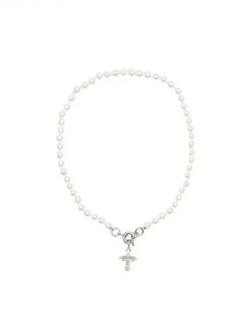 Vivienne Westwood ORB pendant pearl necklace - VIVIENNE WESTWOOD - BALAAN 1