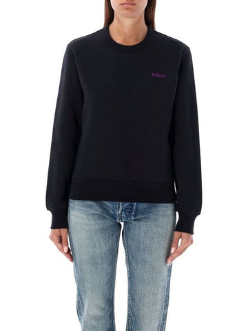 Boxy Petit VPC Sweatshirt Black - A.P.C. - BALAAN 1