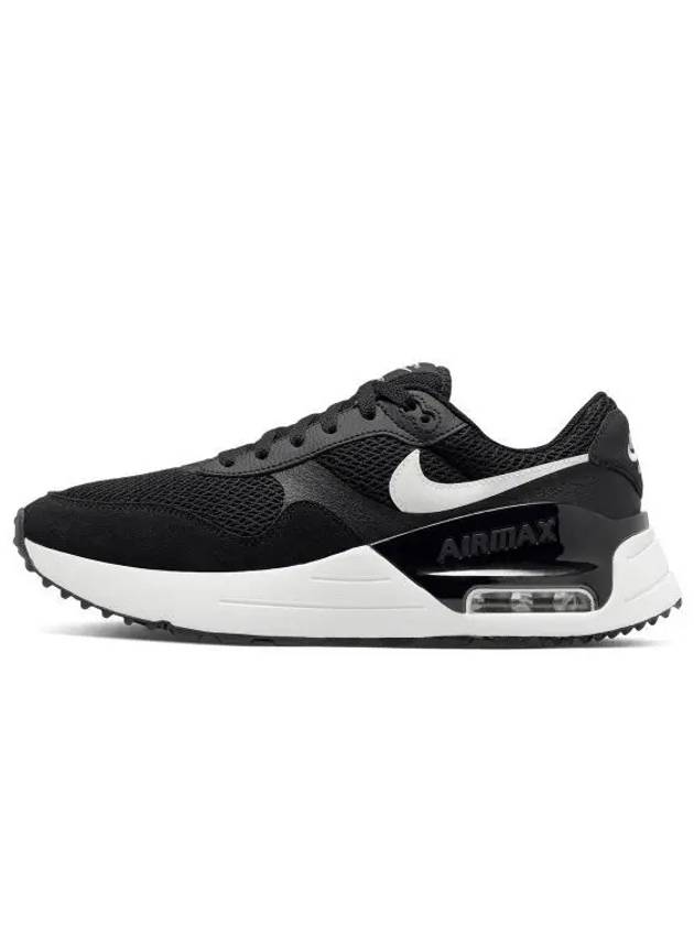 Air Max System Low Top Sneakers White Black - NIKE - BALAAN 2