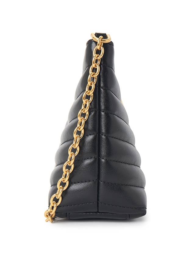 Chain Shoulder Bag Black - SALVATORE FERRAGAMO - BALAAN 3