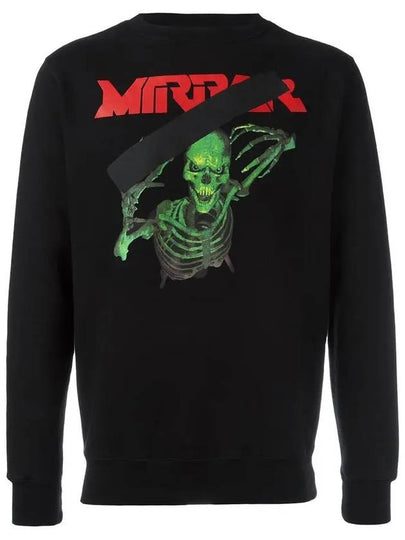 Mirror Skull Sweatshirt Black - OFF WHITE - BALAAN 2