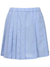 Banding Logo Pleated Skirt MW3MS173PIK - P_LABEL - BALAAN 7