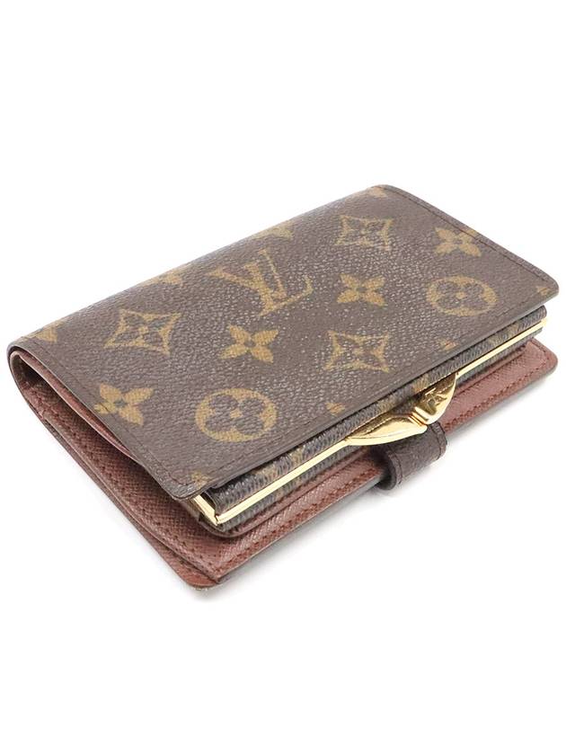 Women s Louis Vuitton M61674 Monogram Canvas French Pulse Medium Wallet gt Gangbuk used luxury goods - LOUIS VUITTON - BALAAN 7