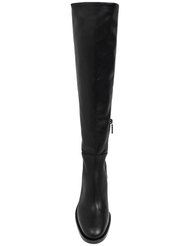 Max Mara Leather Boots, Women's, Black - MAX MARA - BALAAN 6