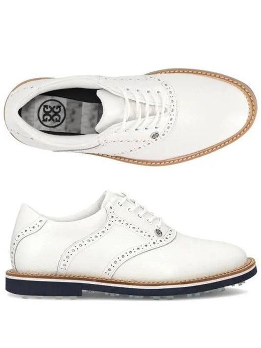 Gallivanter Pebble Leather Saddle Spikeless Snow - G/FORE - BALAAN 2