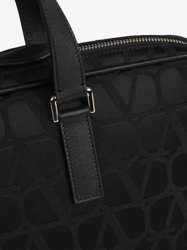 Toile Iconographe Briefcase Bag - VALENTINO - BALAAN 5