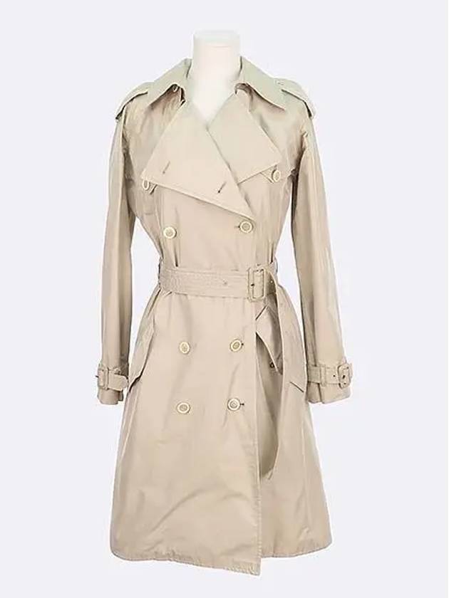 Smith Market Beige Color Coat Women s Clothing - PRADA - BALAAN 1