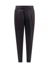 Cotton Linen Straight Pants Black - PT TORINO - BALAAN 2