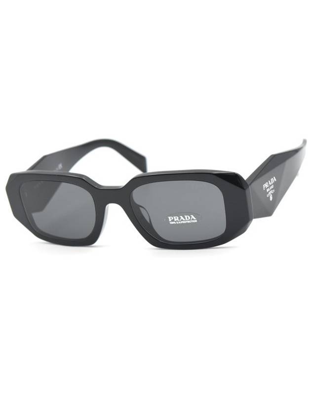 Eyewear Symbole Chrome Lens Square Sunglasses Black - PRADA - BALAAN 1