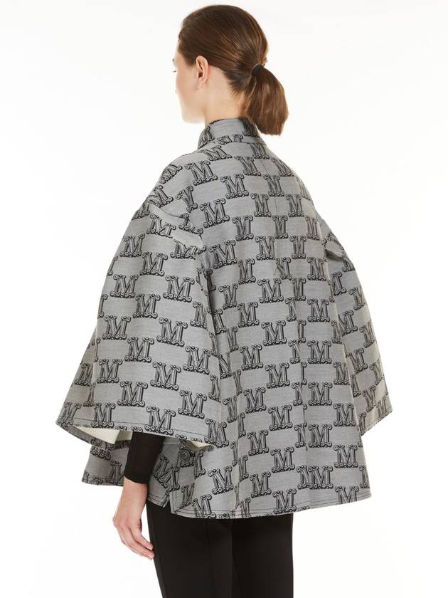 Egemone Cotton Cape Grey - MAX MARA - BALAAN 4