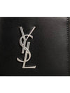 East/West Wallet In Smooth Leather Black - SAINT LAURENT - BALAAN 9