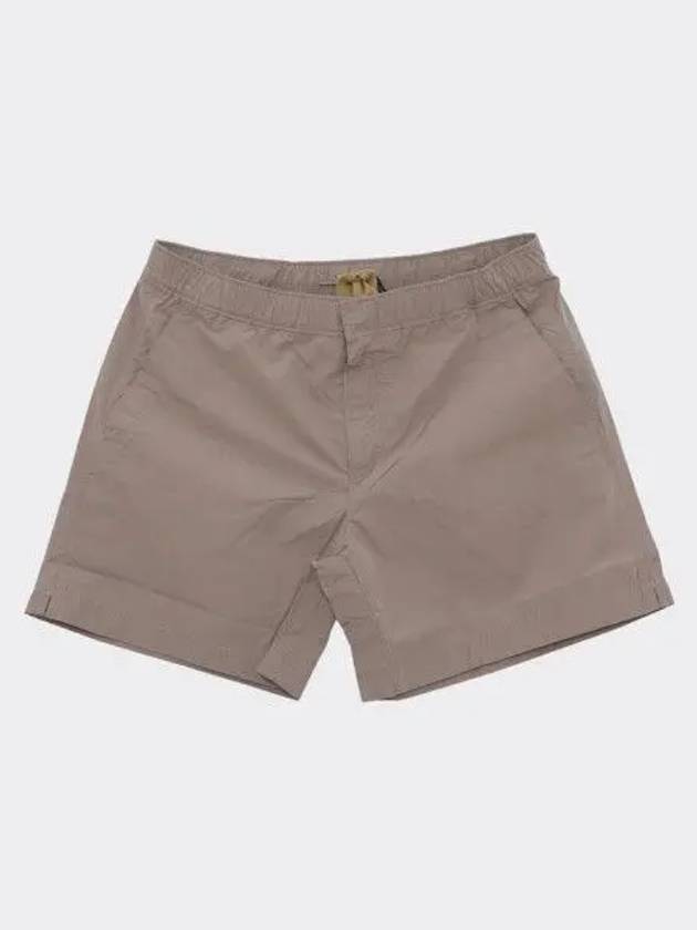 Back Pocket Cotton Blend Shorts Grey - TEN C - BALAAN 2