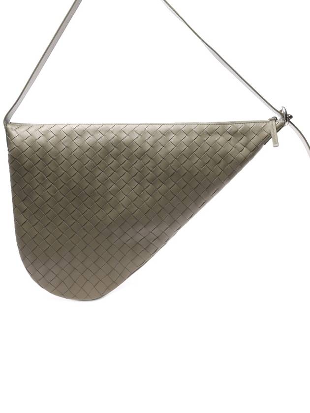 Intrecciato Virgule Cross Bag Travertine - BOTTEGA VENETA - BALAAN 3