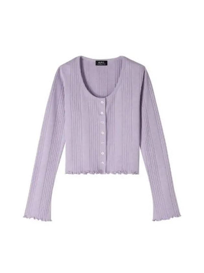 June Cardigan Purple - A.P.C. - BALAAN 2