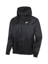 Sportswear Windrunner Hoodie Track Jacket Black - NIKE - BALAAN 5