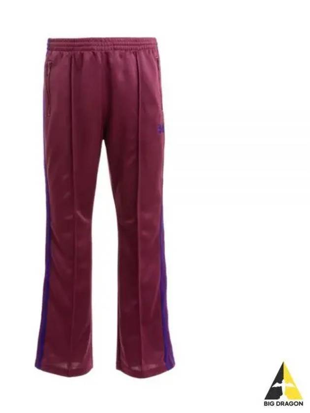 Boot Cut Track Pant Poly Smooth Wine NS248 Boot Cut Track Pants - NEEDLES - BALAAN 1