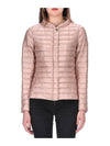 Women's Elena Slim Fit Bomber Padding Indie Pink - HERNO - BALAAN 1