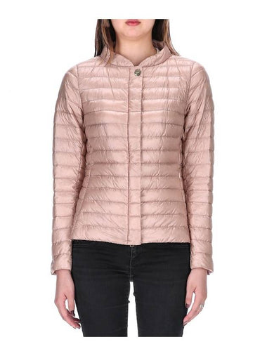 Elena Slim Fit Bomber Padding Indie Pink - HERNO - BALAAN 1