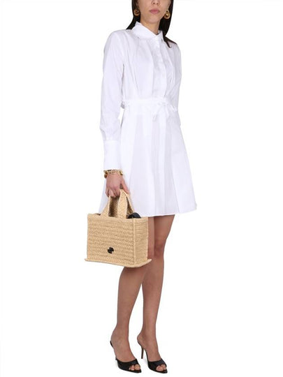 PLEATED SHIRT DRESS - PATOU - BALAAN 2