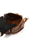 113773DU3 04LU Brown Calfskin Cuir Triomphe Small Boston 2WAY - CELINE - BALAAN 4