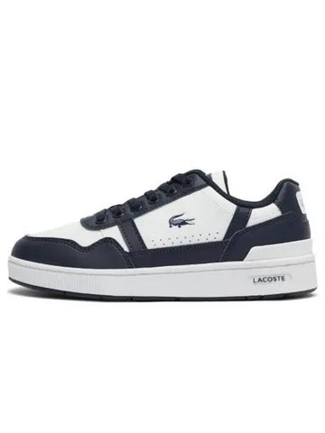 Kids T-Clip Sneakers Navy White - LACOSTE - BALAAN 1