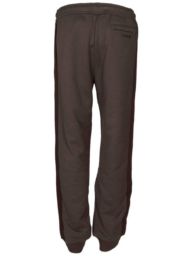 Lanvin  Side Curb Cotton Joggers - LANVIN - BALAAN 3