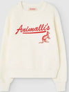 Kids White Animal Shark Sweatshirt F24023 221FU - THE ANIMALS OBSERVATORY - BALAAN 3