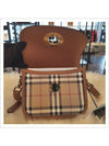 Elizabeth Check Pattern Small Cross Bag Beige - BURBERRY - BALAAN 6