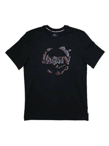 FC Seasonal Graphic Short Sleeve T-Shirt Black - NIKE - BALAAN 1