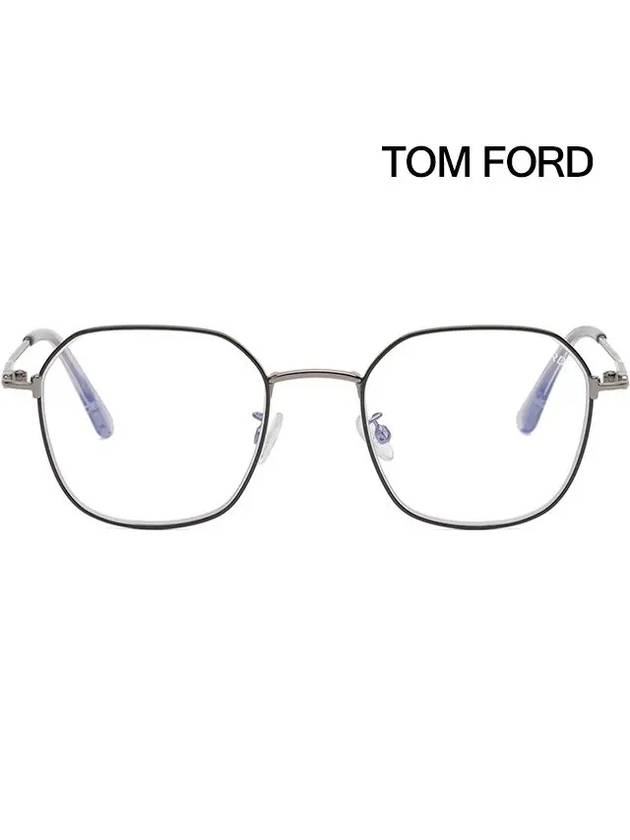 Blue Light Blocking Glasses Frame TF5786KB 005 Blue Light Asian Fit - TOM FORD - BALAAN 3