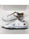 Replica Painted Leather Low Top Sneakers White - MAISON MARGIELA - BALAAN 3