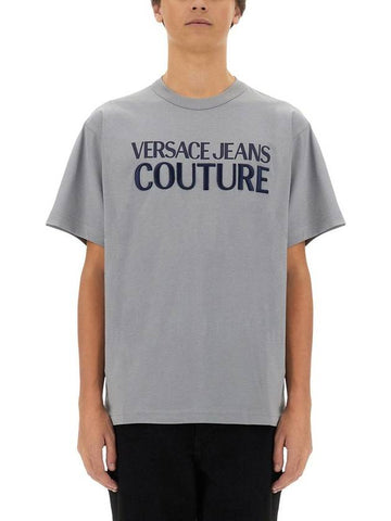 Versace Jeans Couture T-Shirt With Logo - VERSACE - BALAAN 1