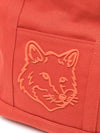 Bold Fox Head Mini Tote Bag Red - MAISON KITSUNE - BALAAN 4